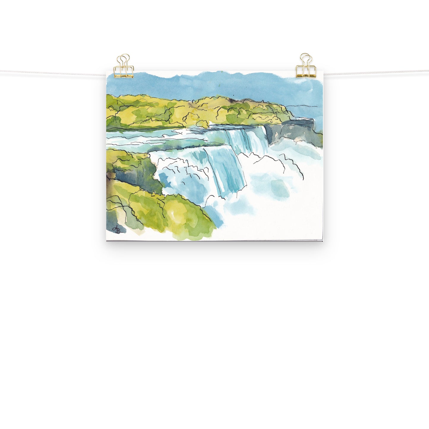 Niagara Falls New York State Park Giclee Professional Art Print