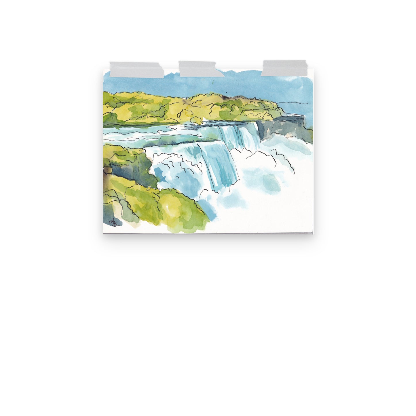 Niagara Falls New York State Park Giclee Professional Art Print