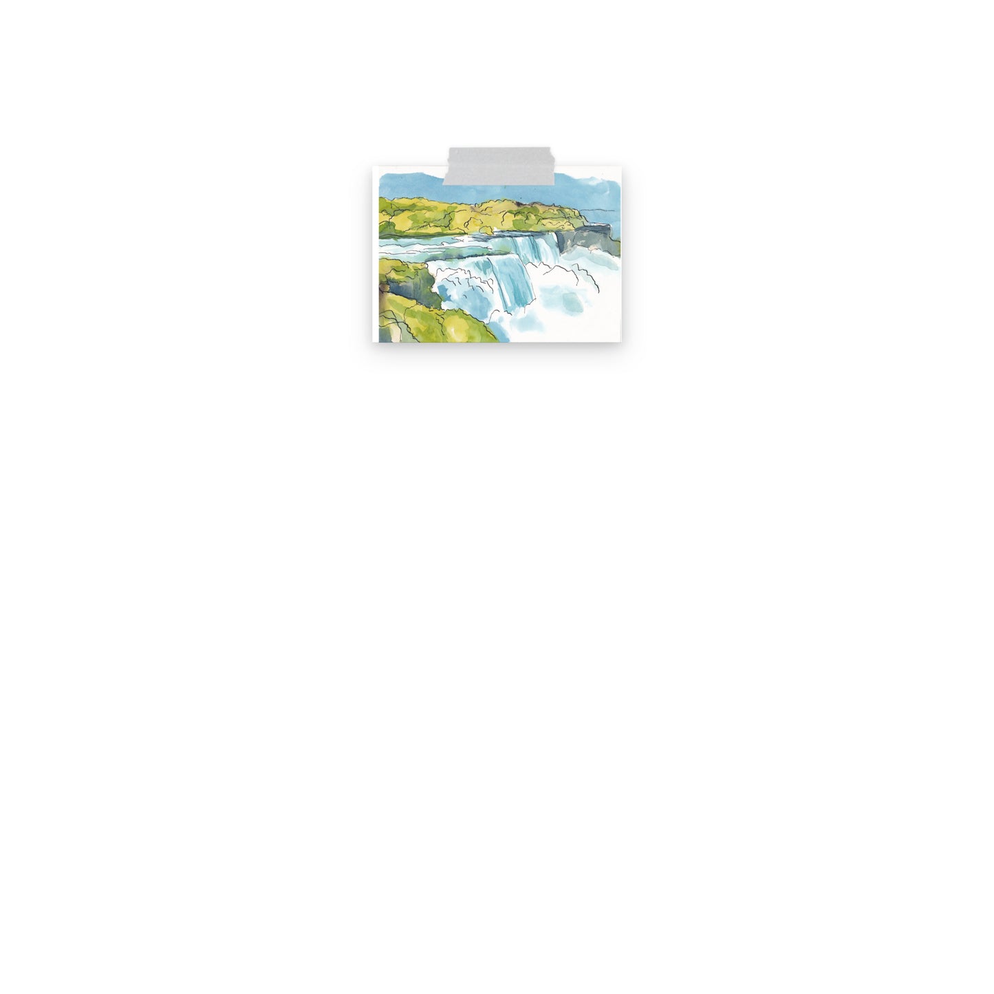 Niagara Falls New York State Park Giclee Professional Art Print