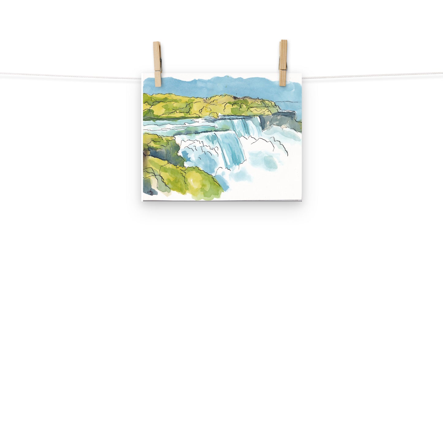 Niagara Falls New York State Park Giclee Professional Art Print