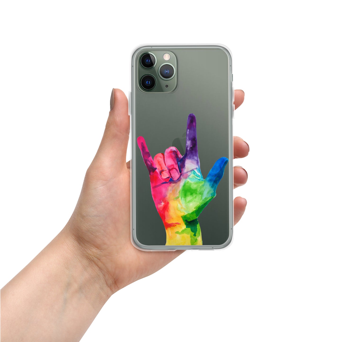 I Love you American Sign Language (ASL) iPhone Case