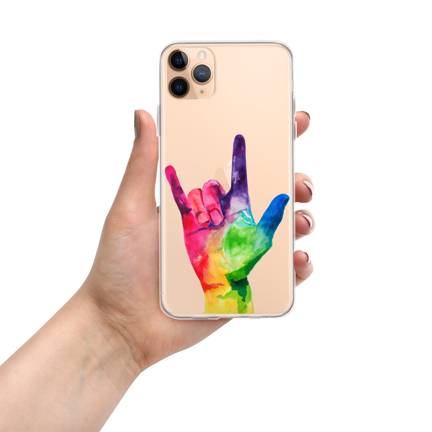 I Love you American Sign Language (ASL) iPhone Case