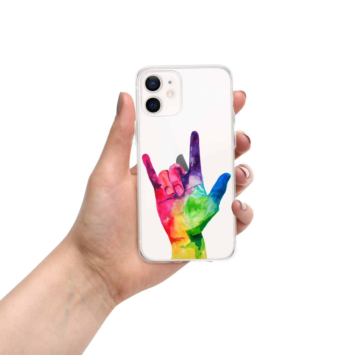 I Love you American Sign Language (ASL) iPhone Case