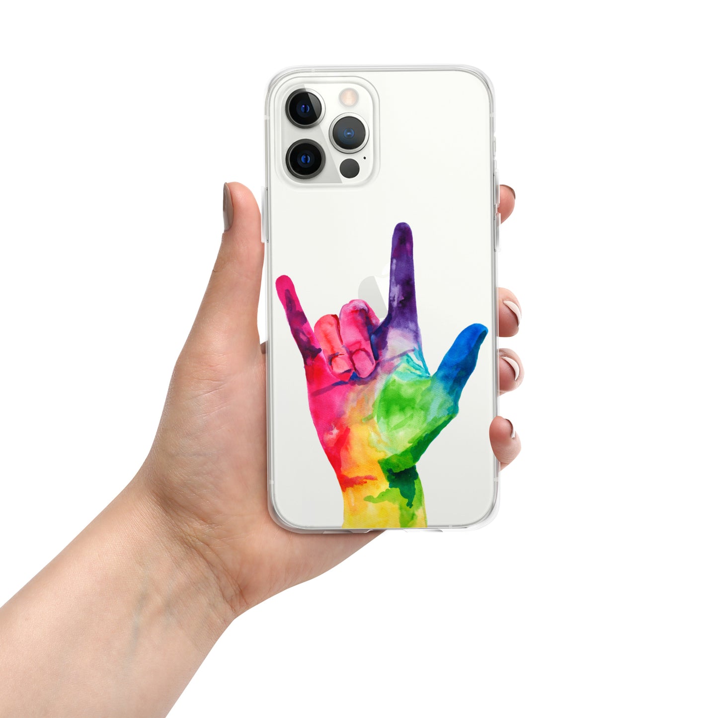 I Love you American Sign Language (ASL) iPhone Case