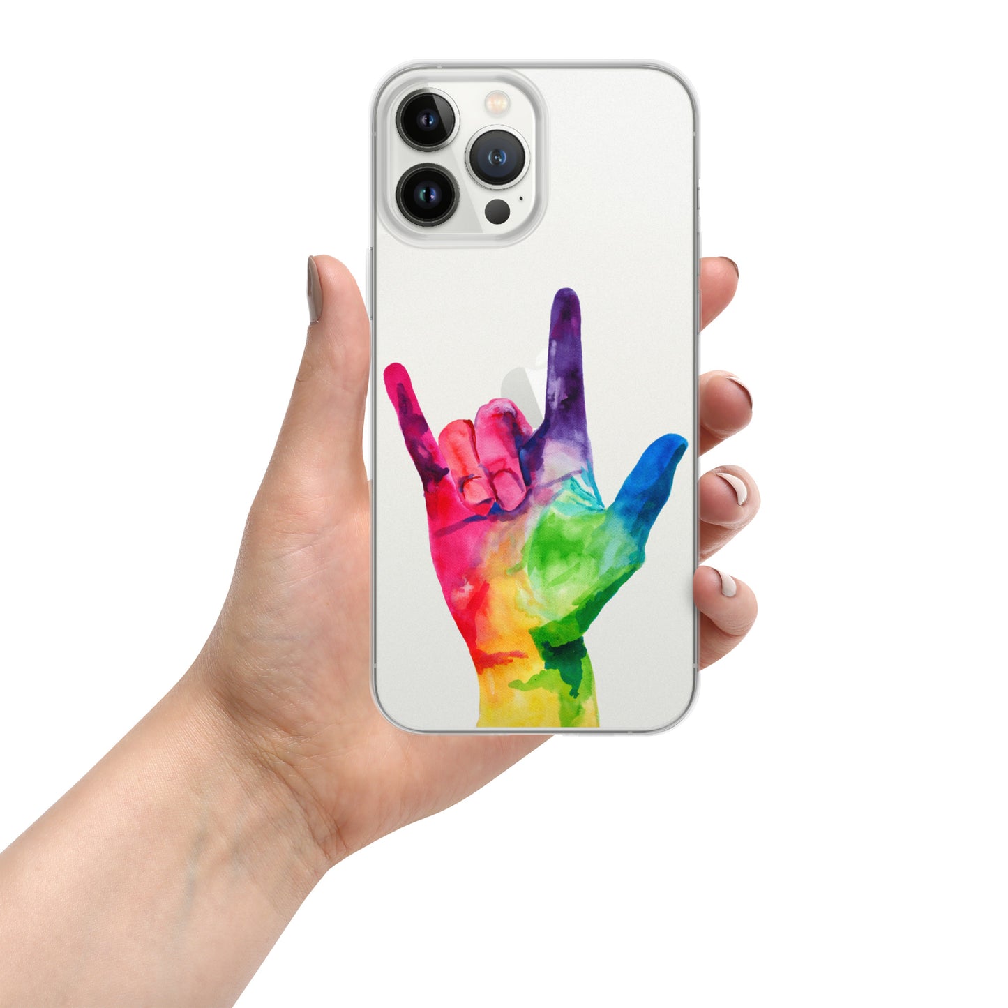 I Love you American Sign Language (ASL) iPhone Case