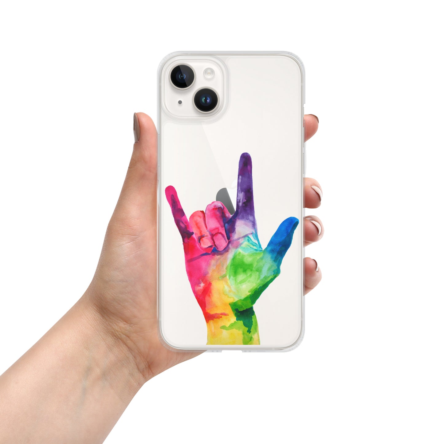 I Love you American Sign Language (ASL) iPhone Case