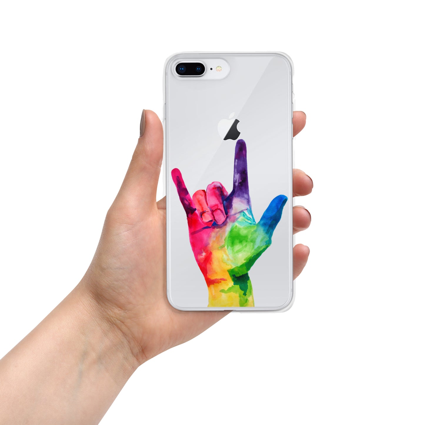 I Love you American Sign Language (ASL) iPhone Case