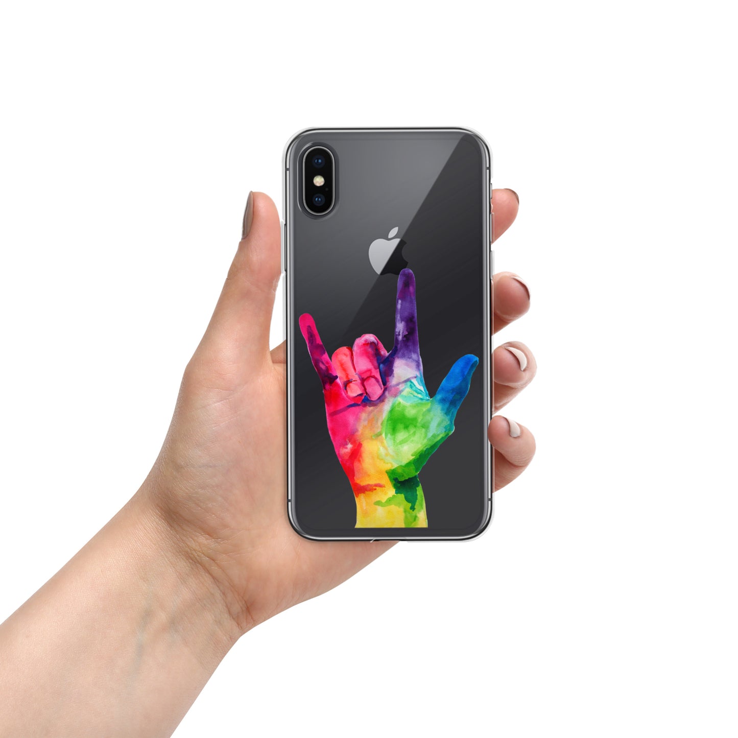 I Love you American Sign Language (ASL) iPhone Case