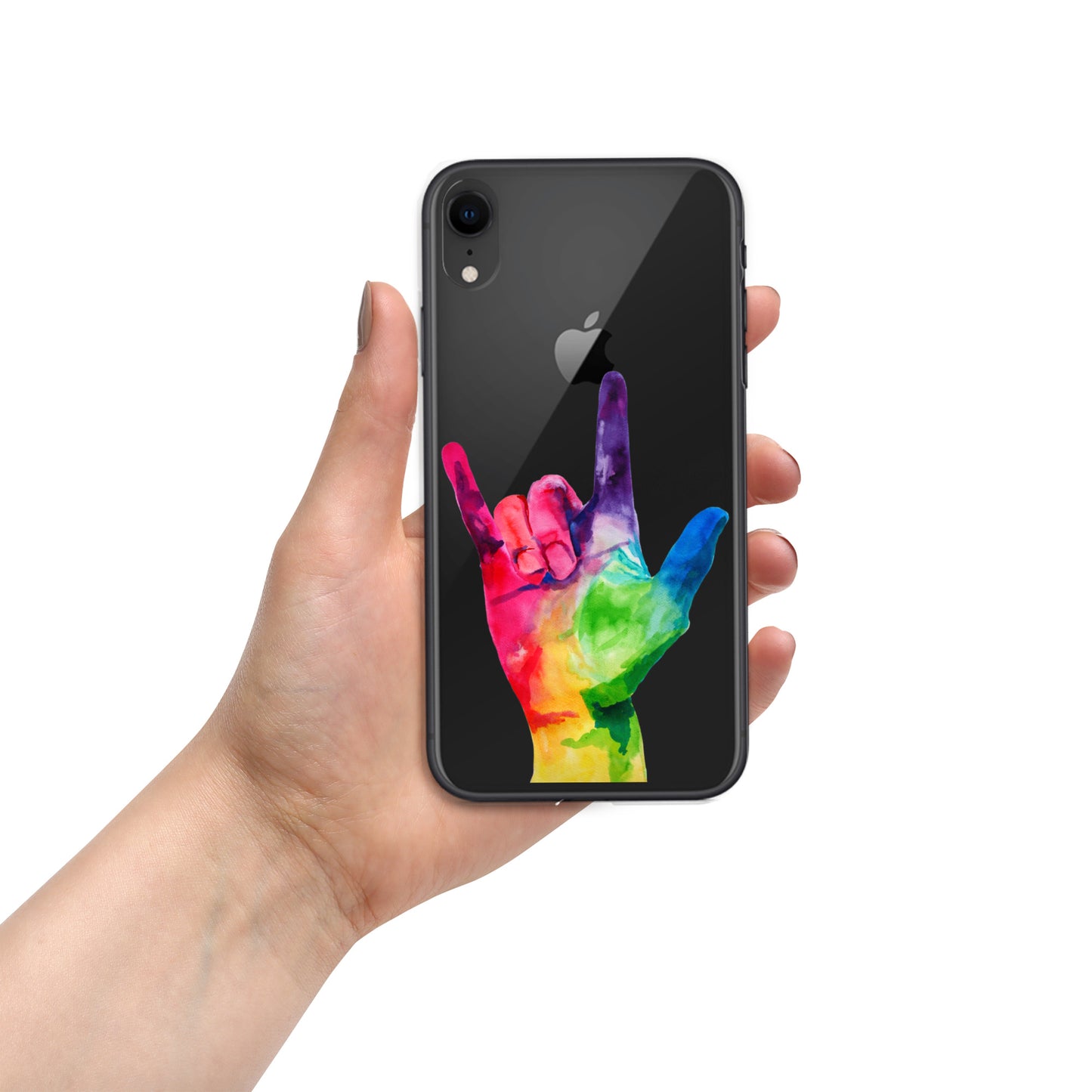 I Love you American Sign Language (ASL) iPhone Case