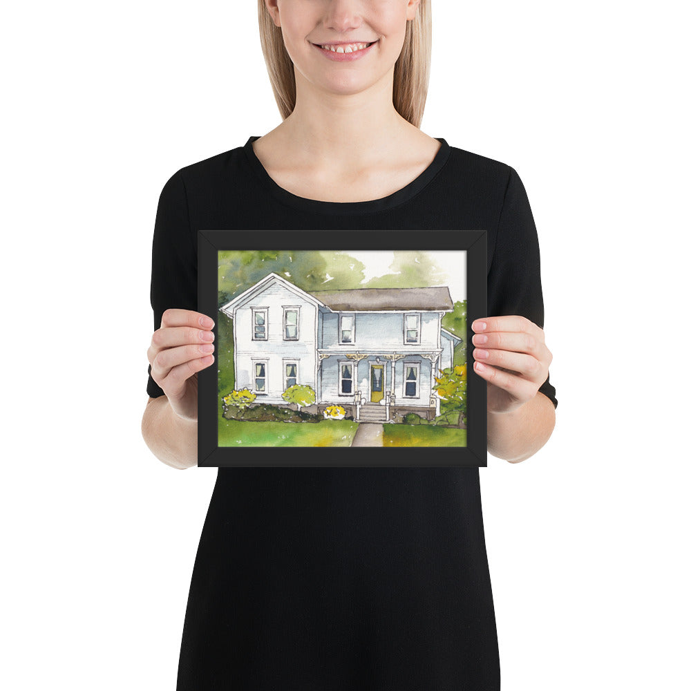 Grandma's House Framed fine art print