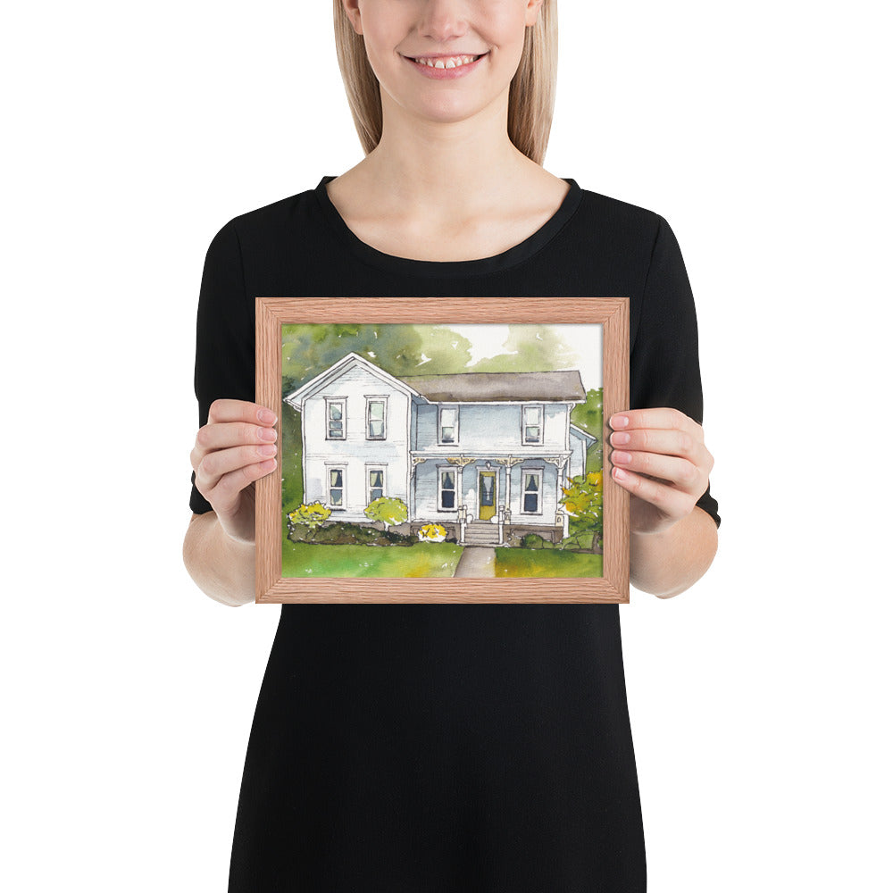 Grandma's House Framed fine art print