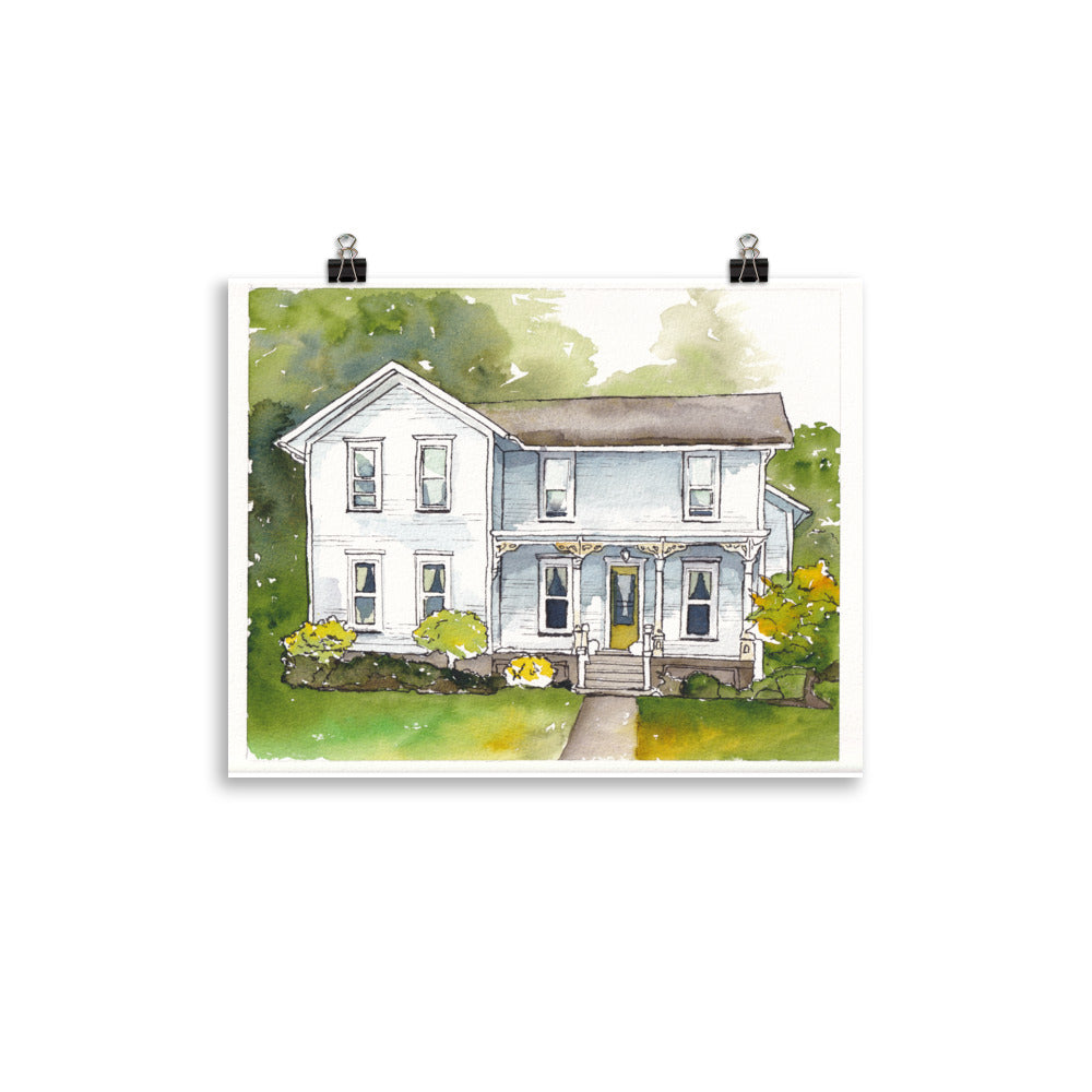 Grandma's House Fine Art Print (no frame)