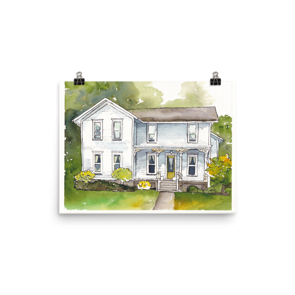 Grandma's House Fine Art Print (no frame)