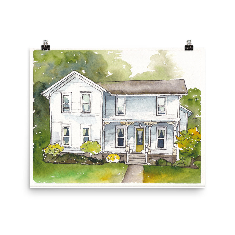 Grandma's House Fine Art Print (no frame)