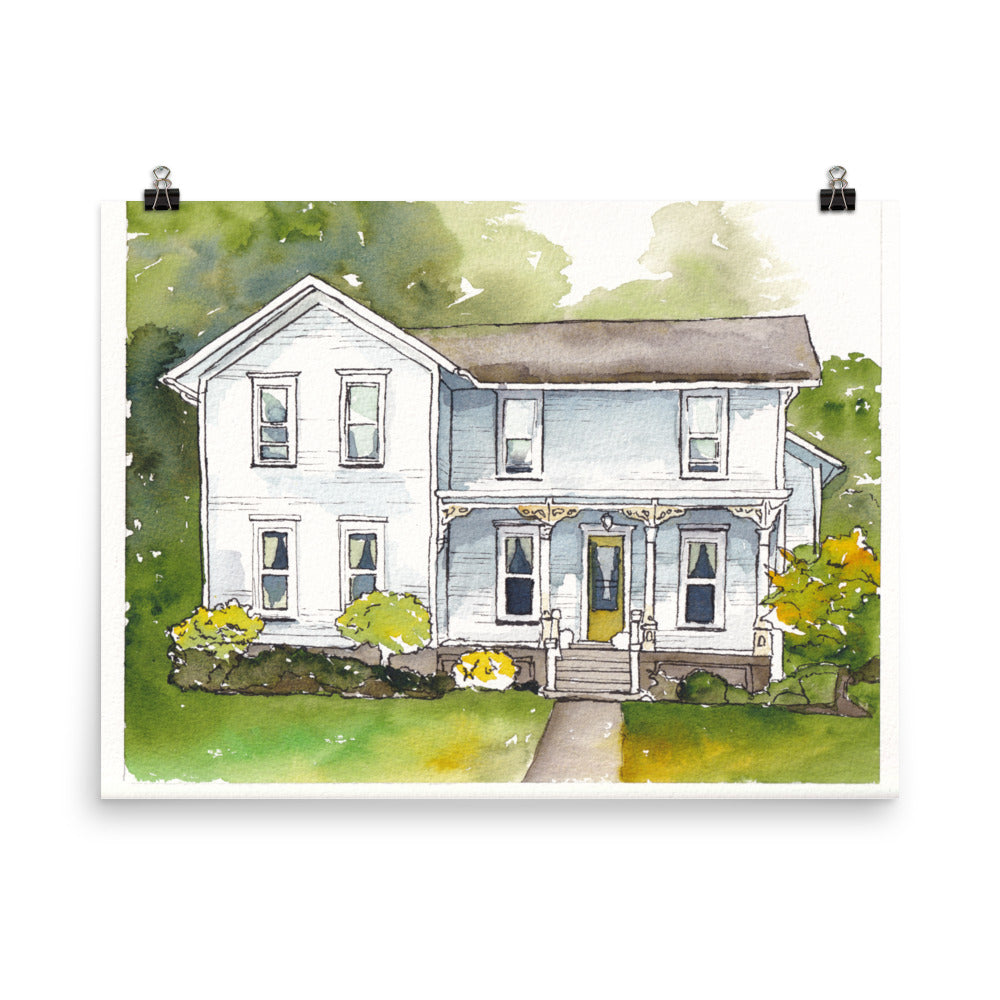 Grandma's House Fine Art Print (no frame)