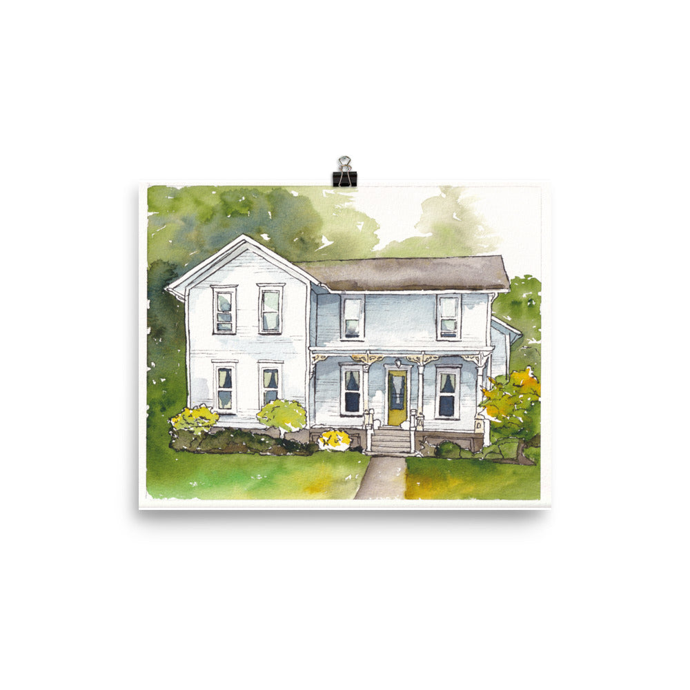 Grandma's House Fine Art Print (no frame)