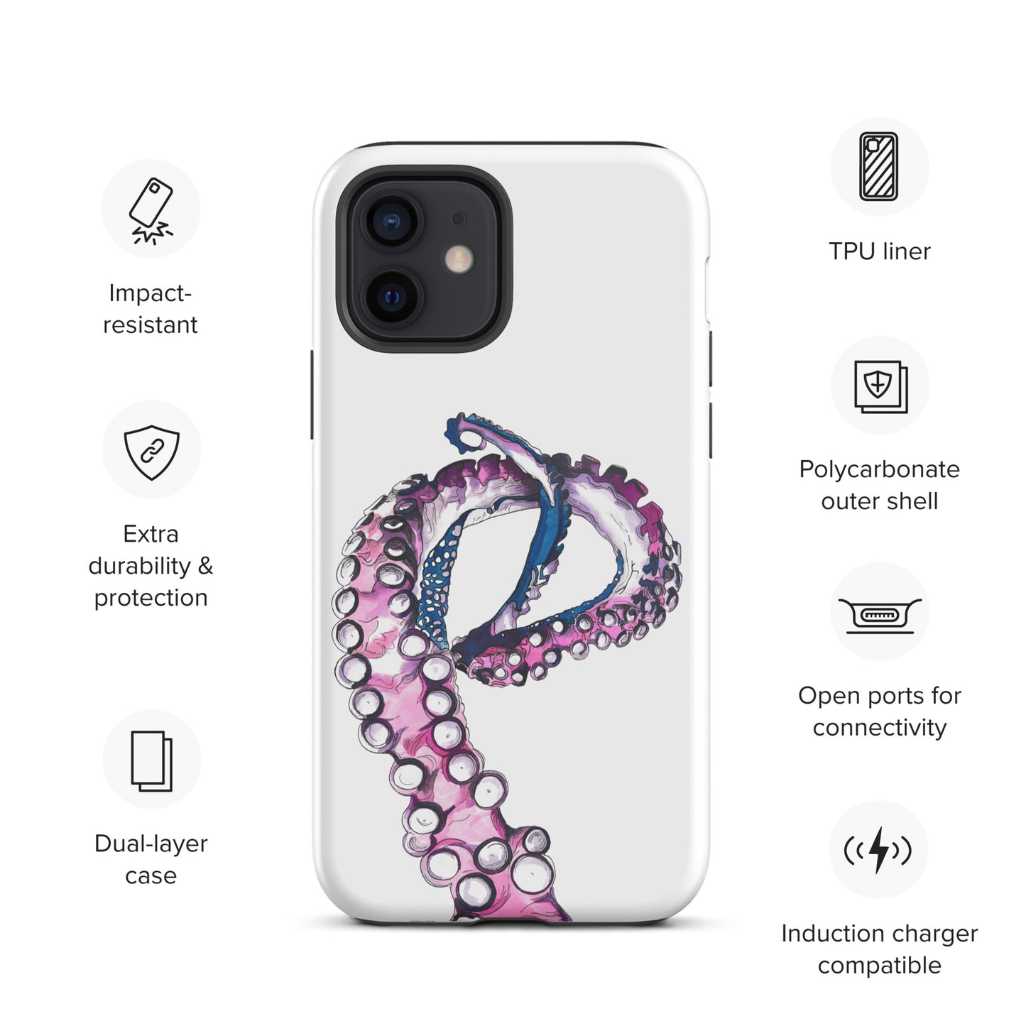 Tentacles Tough iPhone case