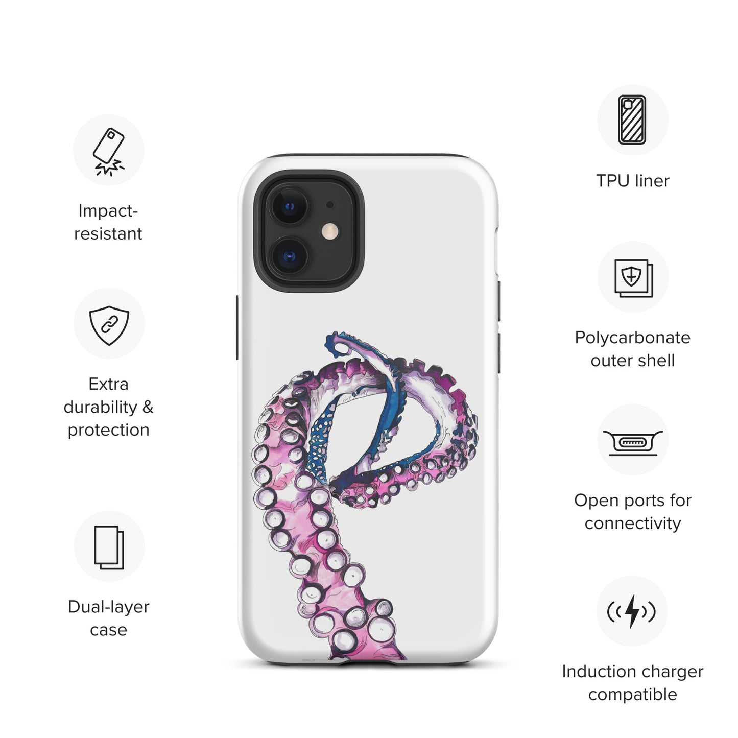 Tentacles Tough iPhone case