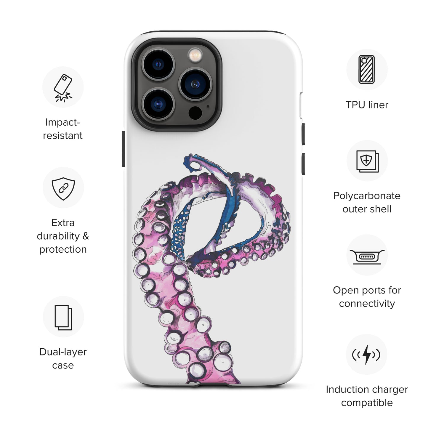 Tentacles Tough iPhone case