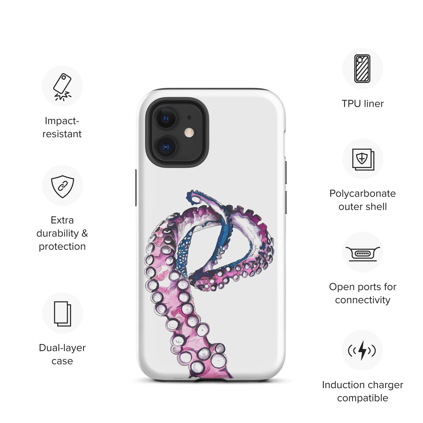 Tentacles Tough iPhone case