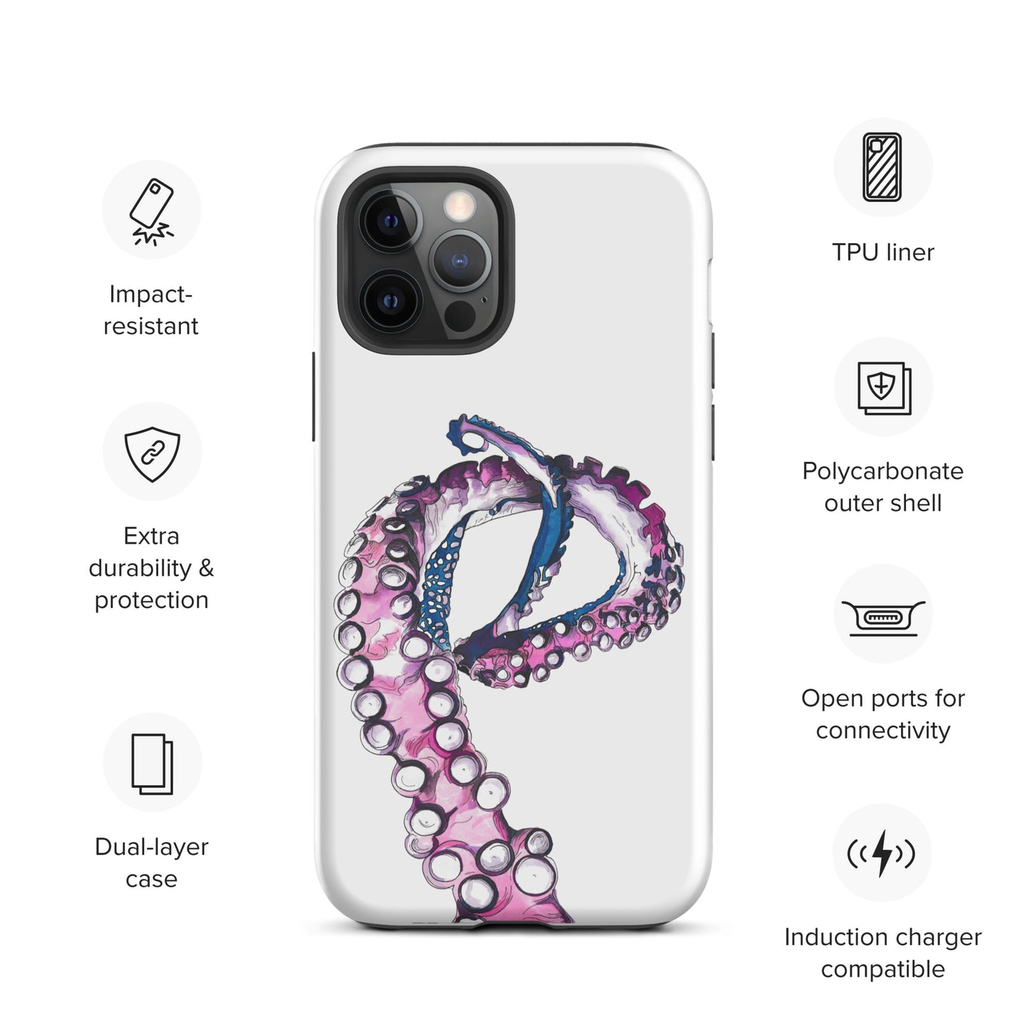 Tentacles Tough iPhone case